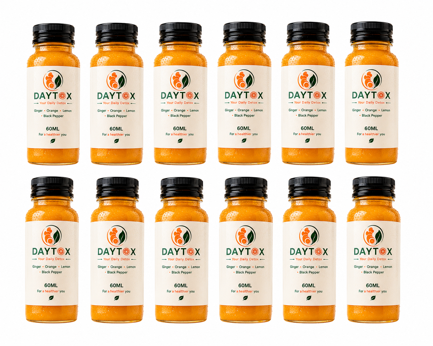 pack 14 ginger shots/جرعة الزنجبيل